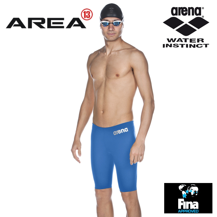 ARENA POWERSKIN ST MEN'S RACE JAMMER ROYAL, SWIMMING RACE SUIT, MEN'S