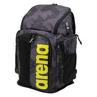 Arena Spiky III Backpack 45 Allover -101 Camo Kikko, Team Backpack, Swimming Backpack