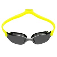 Aquasphere Xceed Smoke Lens Swimming Goggle - Smoke Lens - Black/Yellow