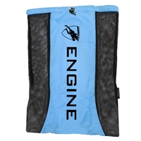 Engine Mesh Swimming Backpack - Blue, Mesh Swim Gear Bag