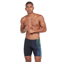 Zoggs Men's Grit Mid Jammer, Men's Jammer Swimwear