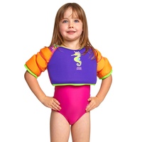 Zoggs Sea Unicorn Water Wings Swimming Vest - Purple - Children's Swim Jacket, Learn To Swim