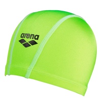 ARENA Unix Junior Lime Green Swim Cap, Composition: 80% Polyamide 20% Elastane, fabric swim cap 