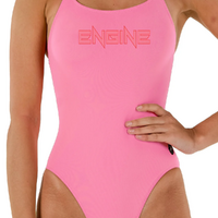 Engine Women's Brazilia Edge One Piece Swimwear - Bubblegum