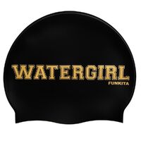Funkita Watergirl Swim Cap, Swimming Cap, Silicone Swim Cap