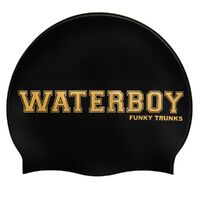 Funky Trunks Waterboy Swim Cap, Swimming Cap, Silicone Swim Cap