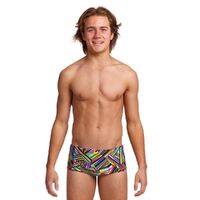 Funky Trunks Boys Strip Straps Sidewinder Trunks Swimwear, Boys Swimwear