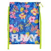 Funky In Bloom Mesh Swim Bag, Mesh Swimming Bag, Training Swimming Bag