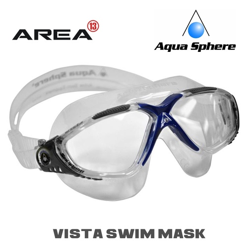 Aqua Sphere Vista Swim Mask - Clear Lens, Swimming mask