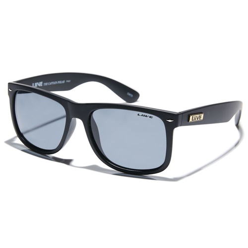 Liive Vision Sunglasses - EL Capitan Polarized Matt Black - Live Sunglasses 