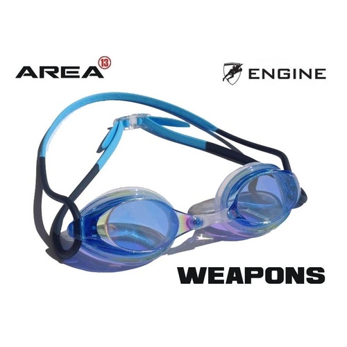 Engine Weapon Fishtail Blue Swimming Goggles, Swimming Goggle