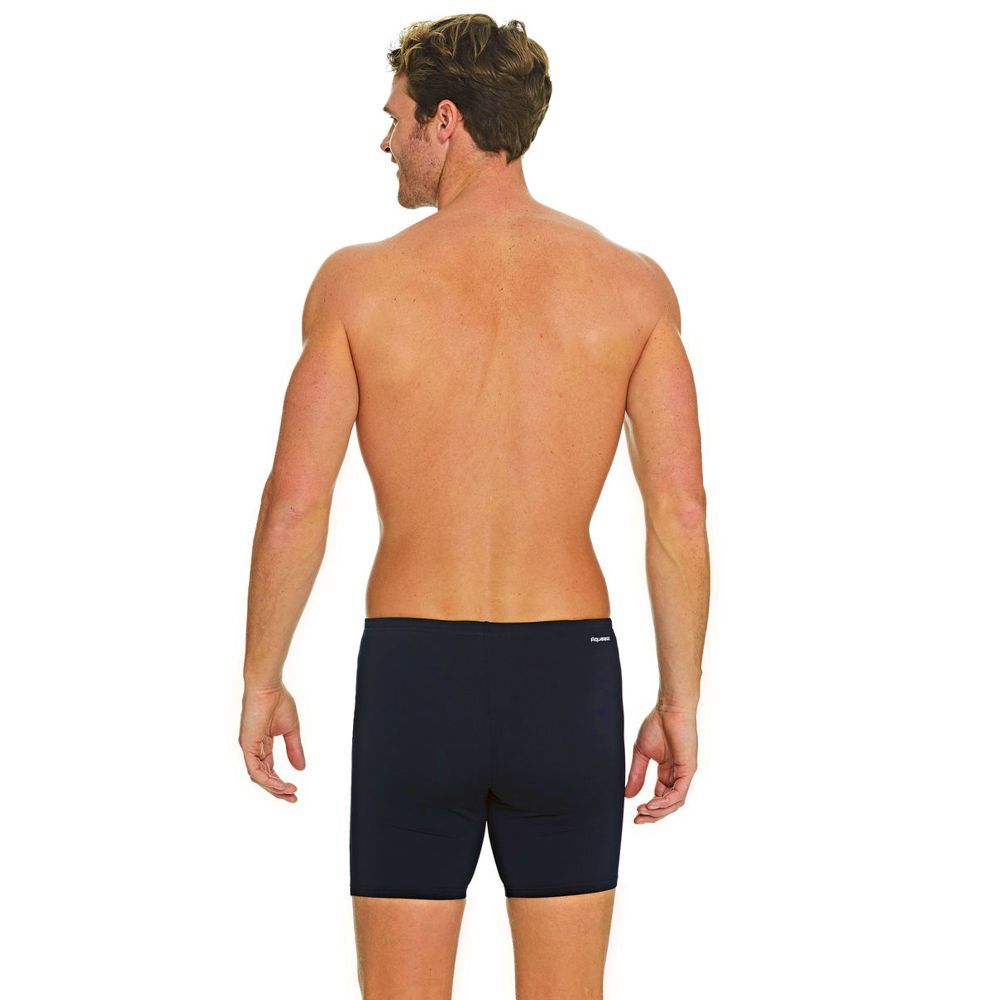 ZOGGS MEN'S CLEVELAND MID JAMMER BLACK, MEN'S JAMMER TRAINING SWIMWEAR