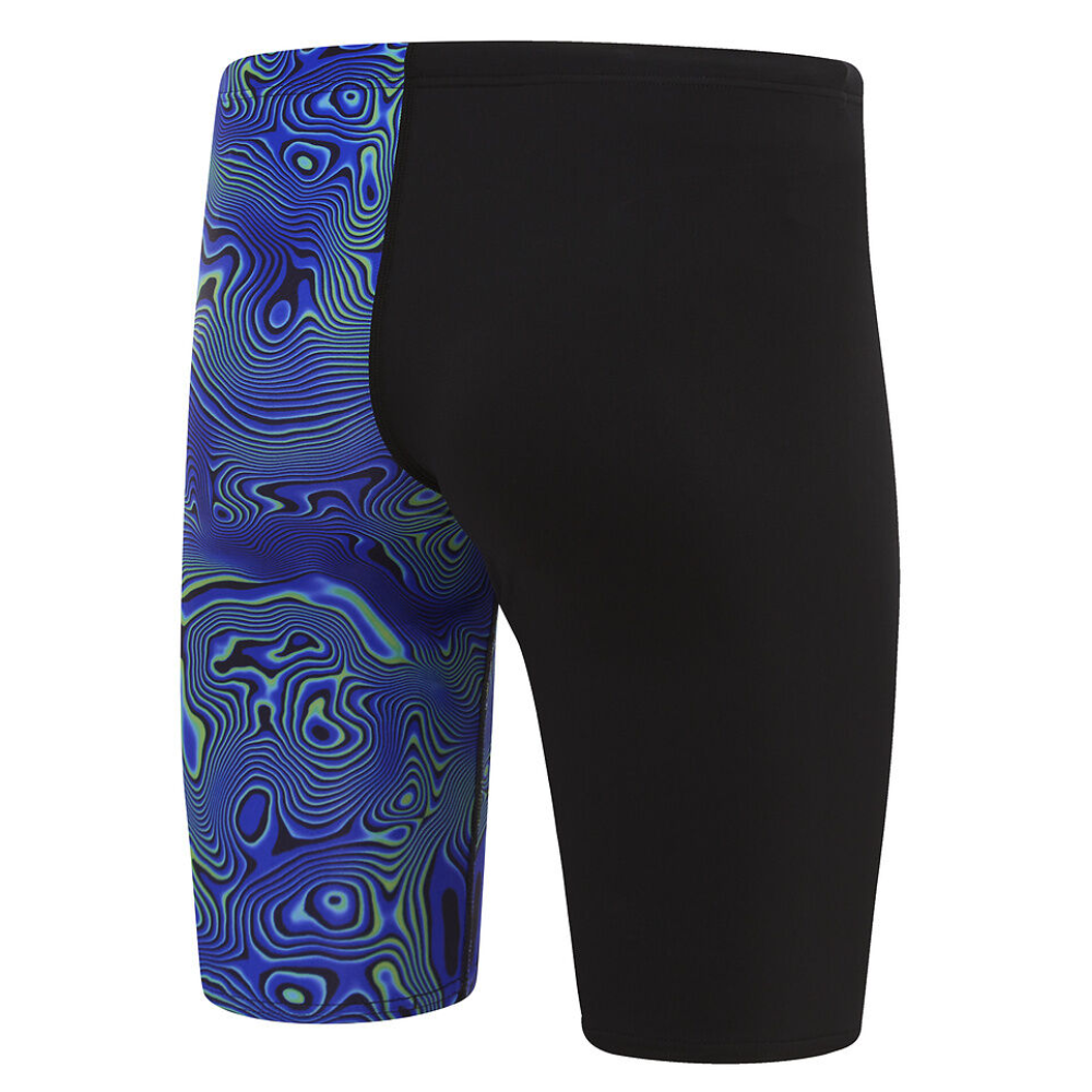 Speedo Men's Digital V-Cut Jammer - True Cobalt/True Navy/Cobalt Pop ...