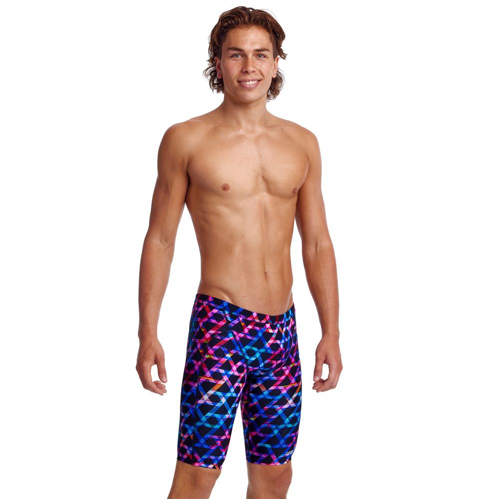 Funky Trunks Men's Strapping Training Jammers, Swimming Jammer - Area13 ...