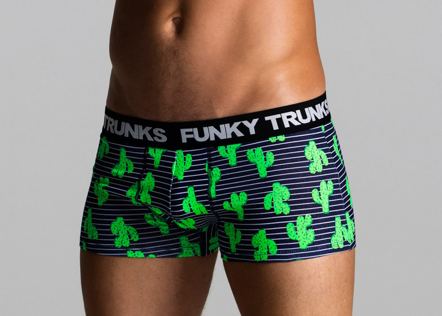 FUNKY TRUNKS MEN'S MOSAIC MAGIC UNDERWEAR , MEN'S UNDERWEAR TRUNKS