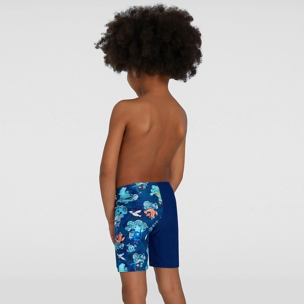 Speedo Toddler Boys topsy-turvy pirate Digital Allover Jammer Swimwear ...