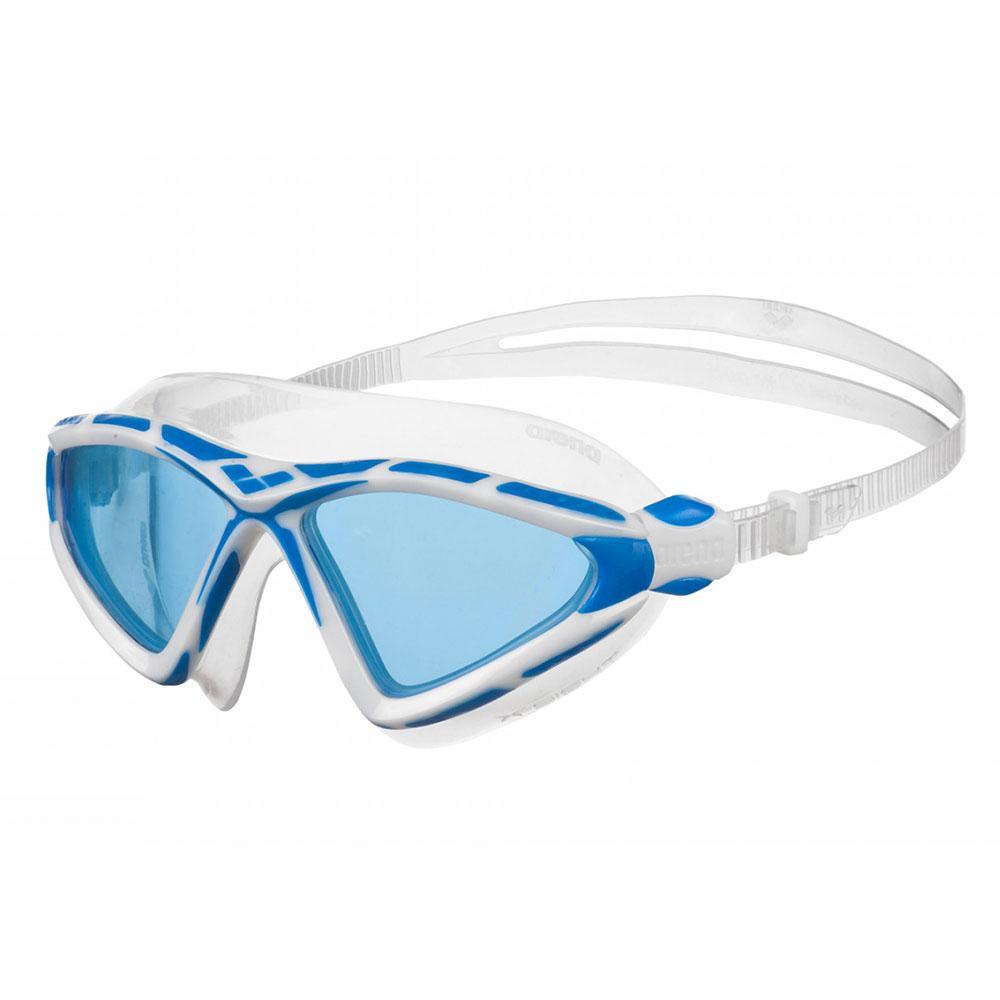 ARENA XSIGHT 2 SWIMMING MASK GOGGLES BLUE & WHITE, SWIMMING GOGGLES