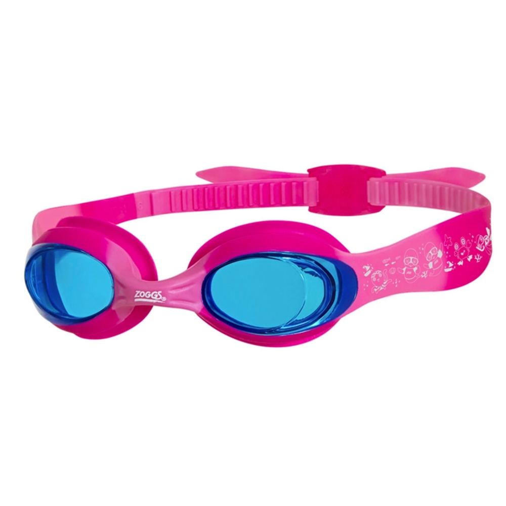 Zoggs Little Twist Swimming Goggles Pink 0 6 Years