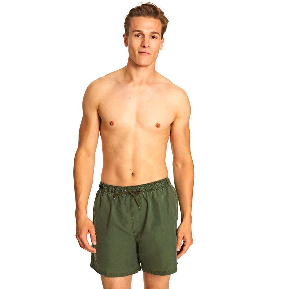Zoggs Men's Mosman Swim Shorts - Khaki, Men's Swim Shorts - Area13.com.au