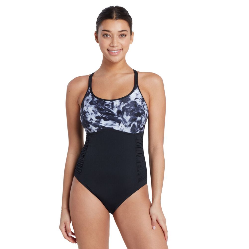 Zoggs black swimsuit store
