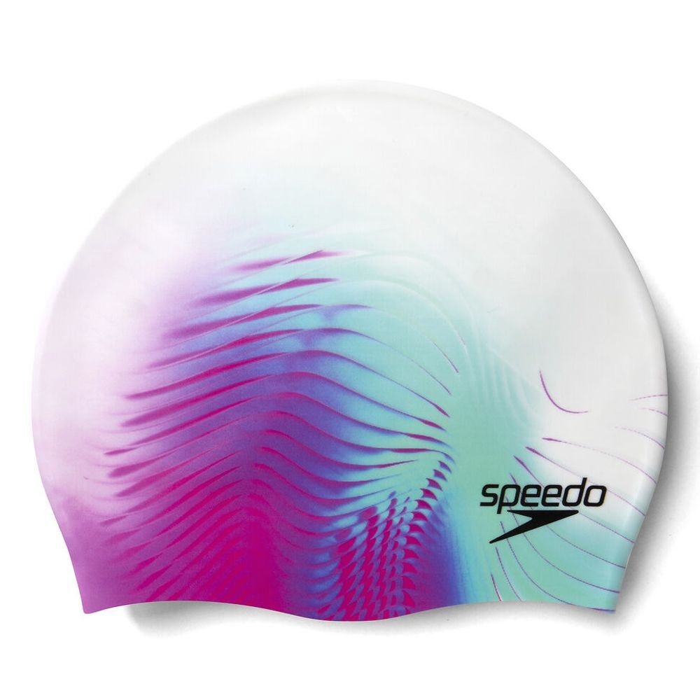 Temerity Eenvoud Lijkenhuis Speedo Digital Printed Silicone Swim Cap - 3D Waves White/Electric Pink -  area13.com.au