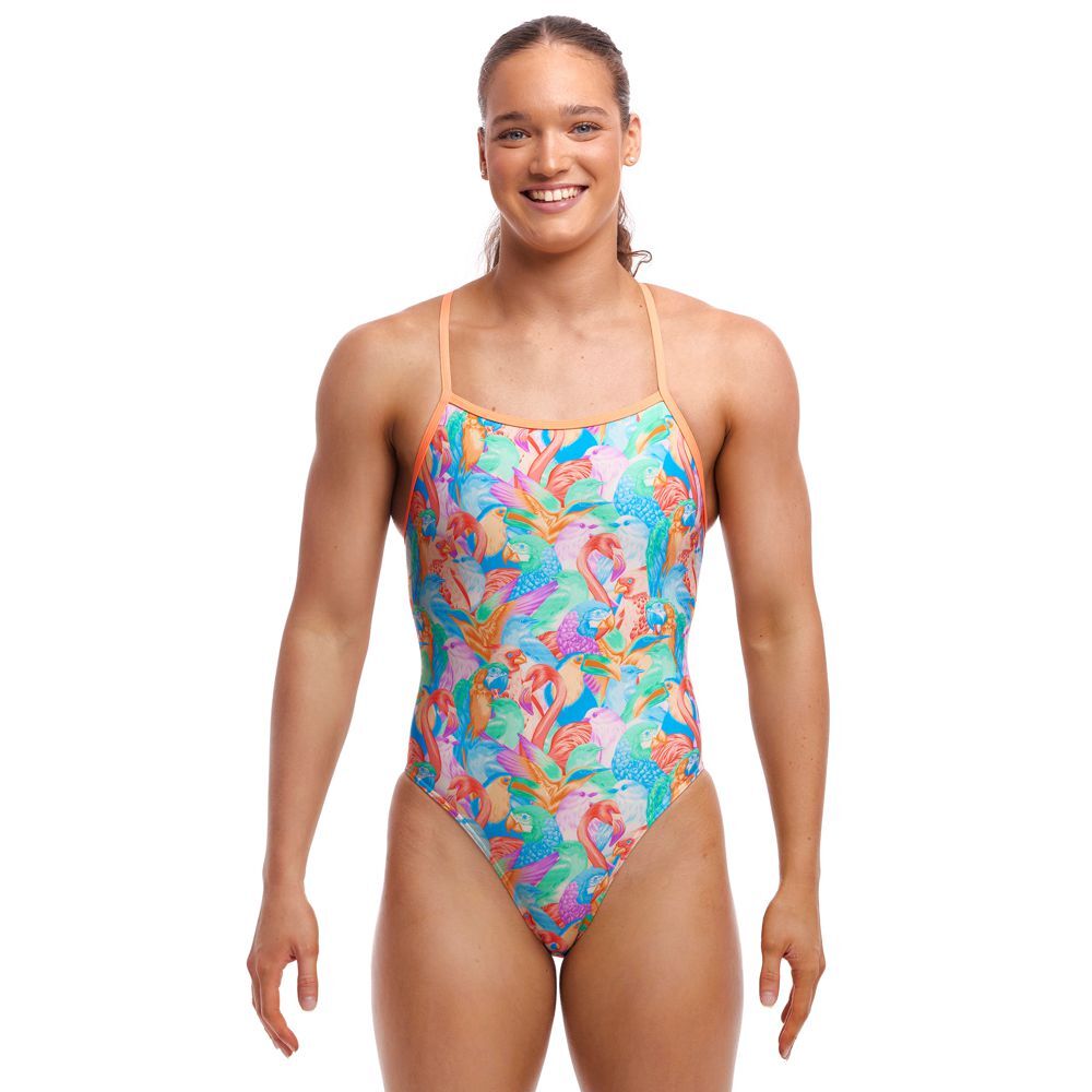 Funkita Birdsville Tie Me Tight One Piece Women s Swimwear Area13