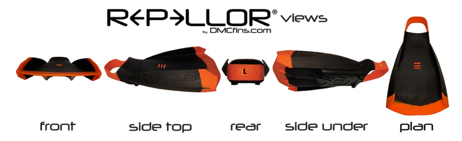 DMC Repellor fins