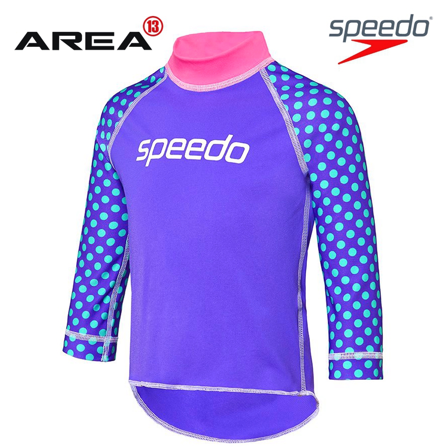 speedo female swimwear long sleeve suntop