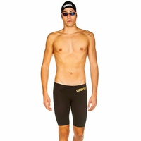 Arena Powerskin Carbon Air² Jammer  Black & Gold, Men's Racing Swimwear Jammer