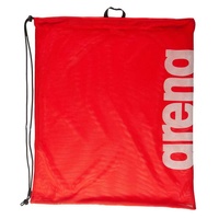 Arena Team Mesh Swim Bag - Red,  Swimming Training Mesh Gear Bag