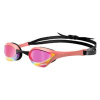 Arena Cobra Ultra Swipe Indoor Swimming Goggles, Violet/Coral, Racing Swim Goggles