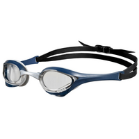 Arena Cobra Ultra Swipe Outdoor Swimming Goggles, Clear Lens - Navy Racing Swim Goggles