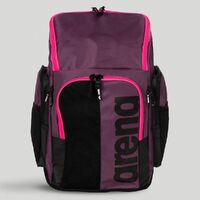 Arena Spiky III Backpack 45 Plum/Neon PInk Team Backpack, Swimming Backpack