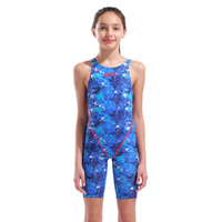 Arena Powerskin ST Next 204 - Splashy Junior Girls Swimming Race Suit, Girls Racing Swimwear