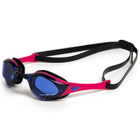 Arena Cobra Edge Swipe Tinted Swimming Goggles BLU/PNK/BLK, Racing Swim Goggles