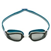 Aqua Sphere Fastlane Swimming Goggles, Smoked Lens - Petrol Frame, Fitness & Training Goggle