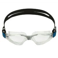Aqua Sphere Kayenne Swimming Goggles, Clear Lens/Clear Petrol Triathlon Goggle, Training Goggle