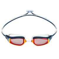 Aqua Sphere Fastlane Swimming Goggles, Mirrored Red Lens - Navy/Red Fitness & Training Goggle
