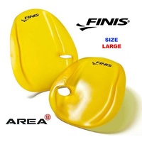 FINIS AGILITY HAND PADDLES SIZE LARGE SWIMMING HAND PADDLES, SWIMMING PADDLES, 