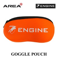 Engine Goggle Pouch Fluro Orange, Goggle Case, Swimming Goggle Case