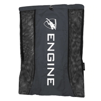 Engine Mesh Swimming Backpack - Black, Mesh Swim Gear Bag