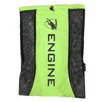 Engine Mesh Swimming Backpack - Green, Mesh Swim Gear Bag