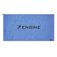 Engine Swim and Gym Micro Towel Blue, Swimming Towel, Quick Dry Towel, Sports Towel, Travel Towel