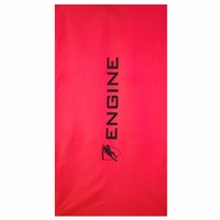 Engine Microfiber Towel Red, Swimming Towel, Quick Dry Towel, Sports Towel, Travel Towel 