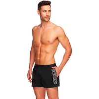 Speedo Men's Shortie Logo Watershorts - Black & White, Men's Sports Shorts 