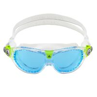 Aqua Sphere Seal Kid 2 Swimming Mask, Clear - Blue Lens Kids Goggles