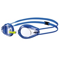 ARENA TRACKS JUNIOR RACING SWIMMING  GOGGLES CLEAR LENS, BLUE