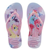 Havaianas Toddler Girls Slim My Little Pony Thongs - Lavendar