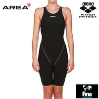 Arena Powerskin ST 2.0 Women's Race Suit Black, Swimming Race Suit, Competition Fina Approved Female Suit 