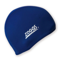 Zoggs Deluxe Stretch Swim Cap - Navy - Ultra soft & stretchy Spandex fabric
